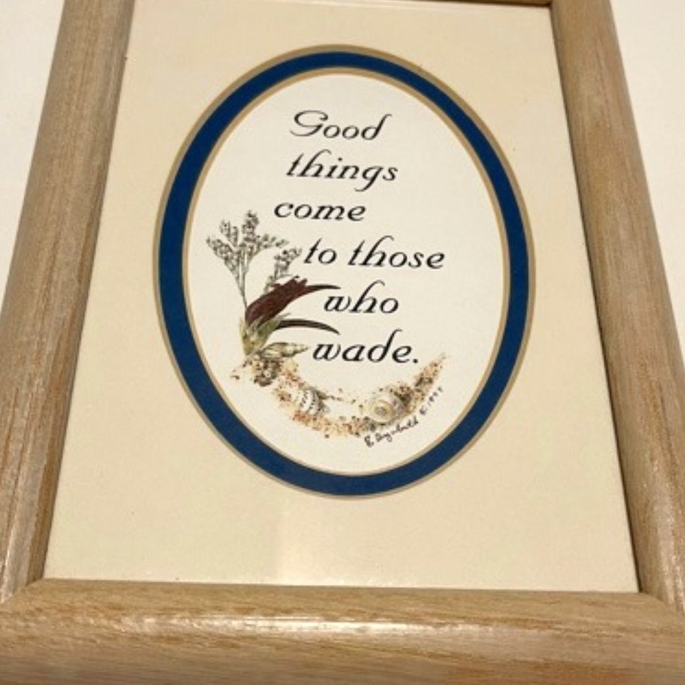 Picture "Good Things come to those who wade" by Elizabeth 1999